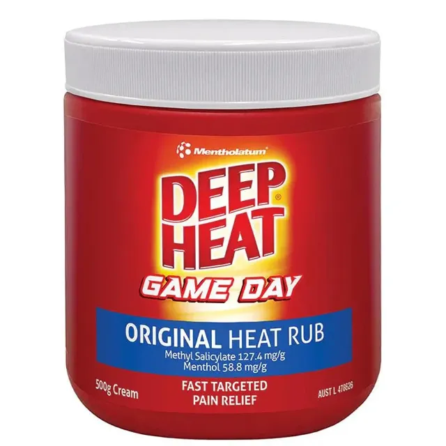 Deep Heat Regular Relief packaging