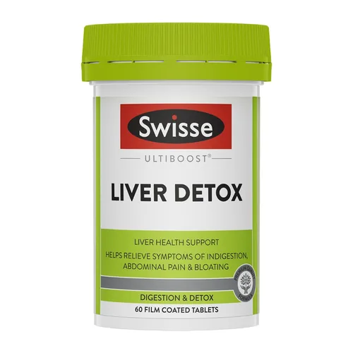Swisse Ultiboost Liver Detox real product packaging
