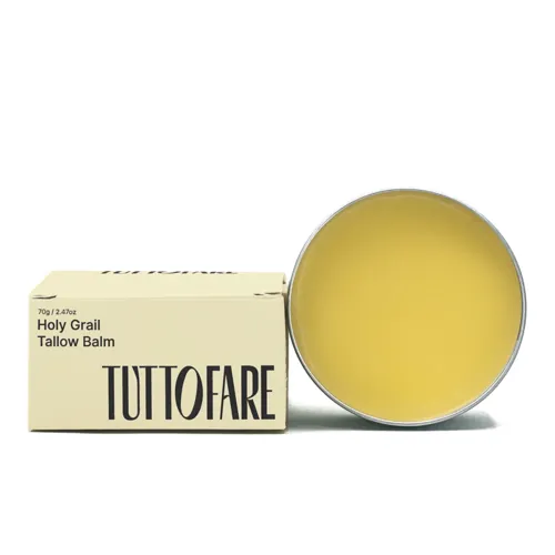 Tuttofare Holy Grail Tallow Balm packaging