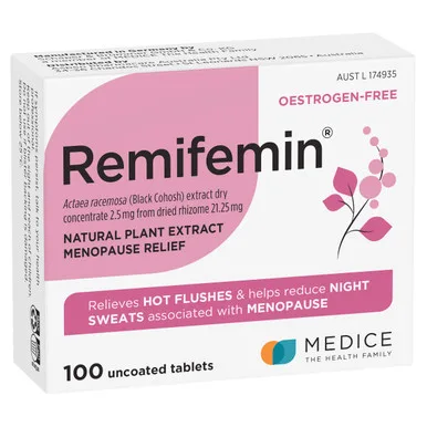 Remifemin packaging