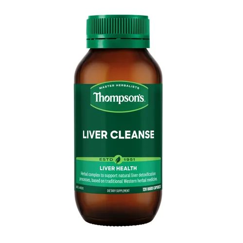 Thompson’s Liver Cleanse real product packaging