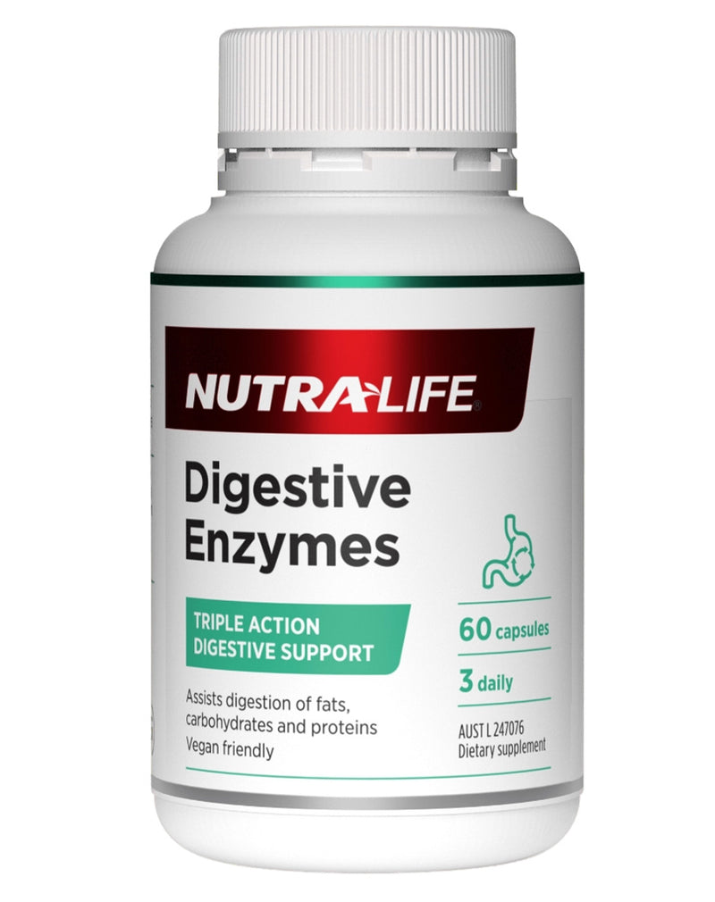 NutraLife Digestive Enzymes capsule bottle