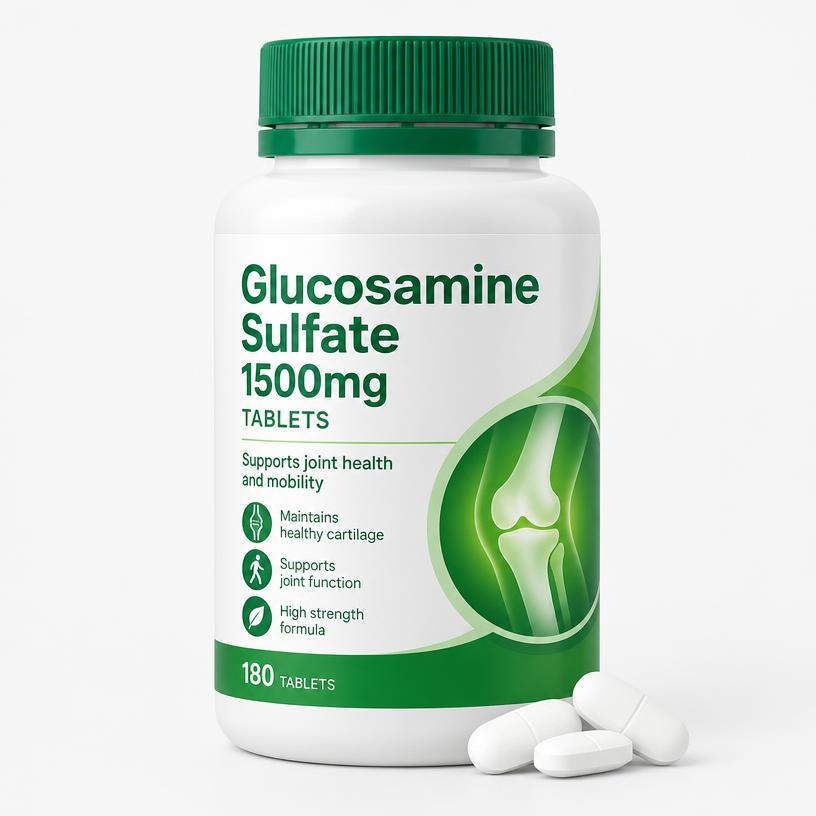 Nature's Own Glucosamine Sulfate 1500mg packaging