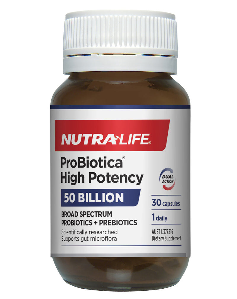 NutraLife ProBiotica High Potency probiotic capsules